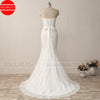 Elegant White Lace Mermaid Wedding Dress 2022 Vintage Cheap Robe De Mariee With Sash Longue Simple Trouwjurk Sukienka Na Wesele