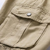 2022 Summer Men's Baggy Multi Pocket Military Cargo Shorts Male Cotton Navy Mens Tactical Shorts Short Pants 30-38 No Belt