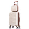 Carry On Suitcase With Wheels Women Luggage With 14 Inch Travel Bag Cosmetic Bags Luggage Sts