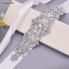 TOPQUEEN S26 Luxury Rhinestones Wedding Dresses Belt Women Crystal Applique Decoration Sparkly for Bride Waistband Bridal Sash