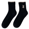 Women Socks 2022 New Fashion Cute Cotton Breathable Socks Japanese Style Cute Rabbit Embroidery Casual Girls Sweet High Quality