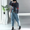 Autumn Winter Arts Style Women Long Sleeve Vintage Short Coat Patchwork Cotton Linen Single Breasted Thicken Jackets S407