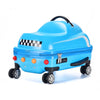 Children Rolling Luggage Spinner 3D Scooter Suitcase For Kids Cabin Trolley Student Travel Bag Cute Baby Carry On Trunk