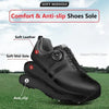 Pgm Training Golf Shoes Men'S Waterproof Golf Shoes Male Rotating Shoelaces Sports Sneakers Man Non-Slip Trainers 3 Styles