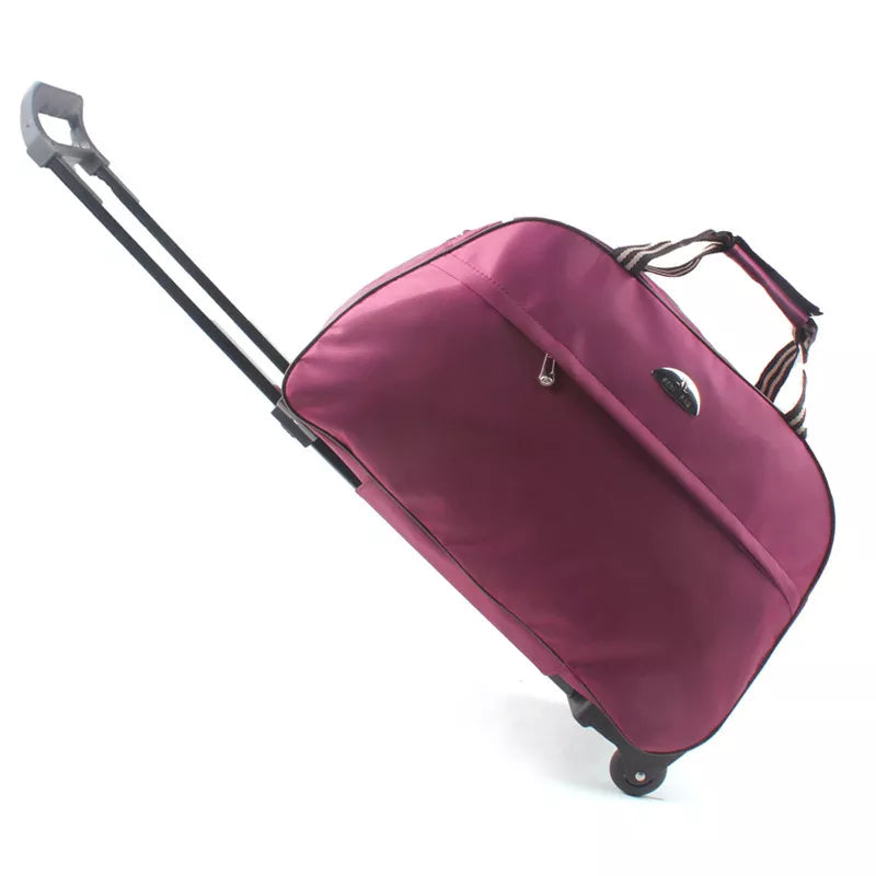 Suitcase And Travel Bags Wheels New Waterproof Large Capacity Carry On Luggage Trolley Handbag Unisex Valises A Roulettes XA671F