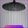 BECOLA matte black shower head bathroom ABS plastic shower faucet fashion BLACK rainfall shower nozzle free shipping