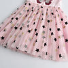 VIKITA Girl Princess Dress New Summer Kid Girls Dress Sequins Sweet Children Party Wear Kids Butterfly Costume Children Clothing