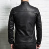 Men Leather Jacket 2022 New Arrival Spring And Autumn Slim Zipper Male Motorcycle Split Leather Jacket Teenager Boy P03