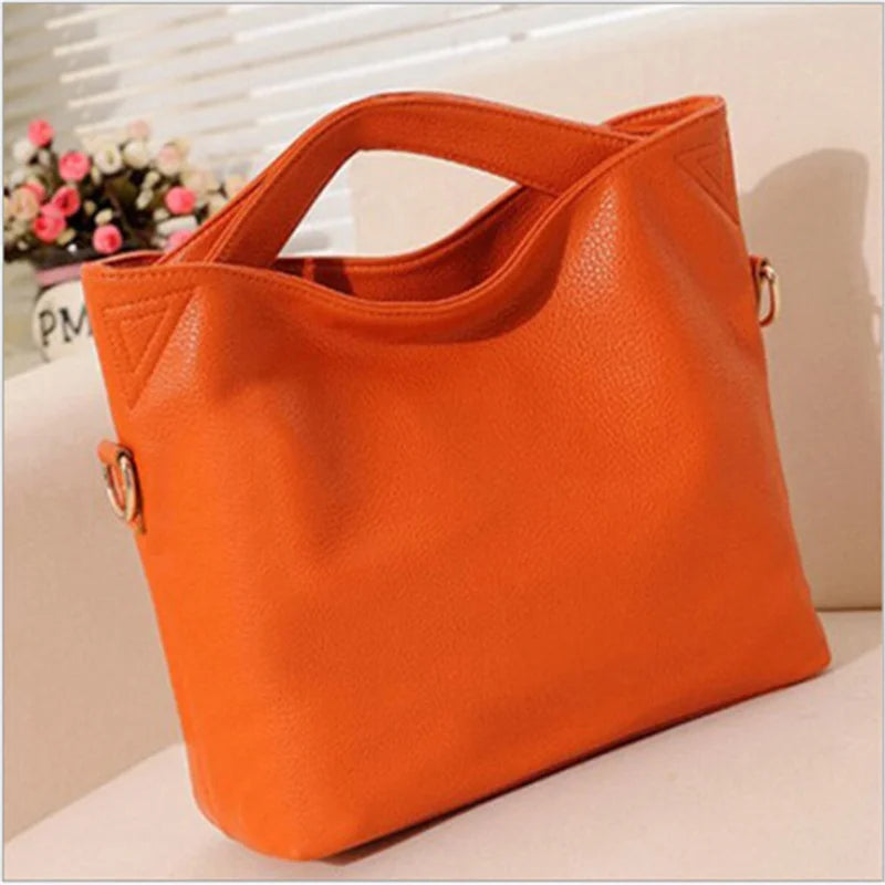 2022 New fashion leather handbags designer brand women messenger bag women leather shoulder bag ladies casual vintage totes