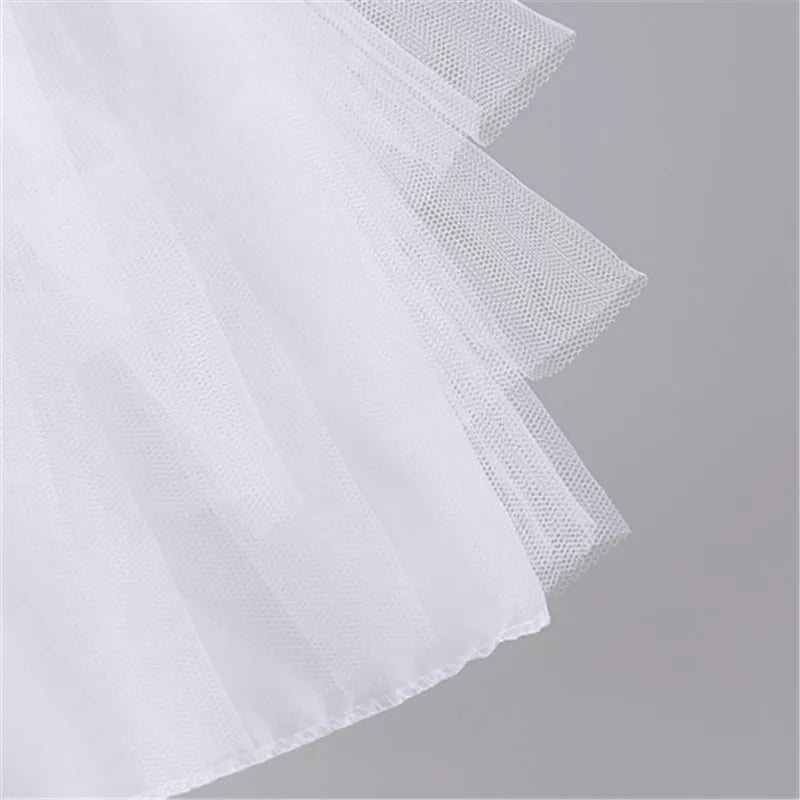 New Children Petticoats for Formal/Flower Girl Dress Hoopless Short Crinoline Little Girls/Kids/Child Underskirt