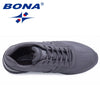 BONA New Popular Style Men Casual Shoes Lace Up Comfortable Shoes Men Soft Lightweight Outsole Hombre  Free  Shipping