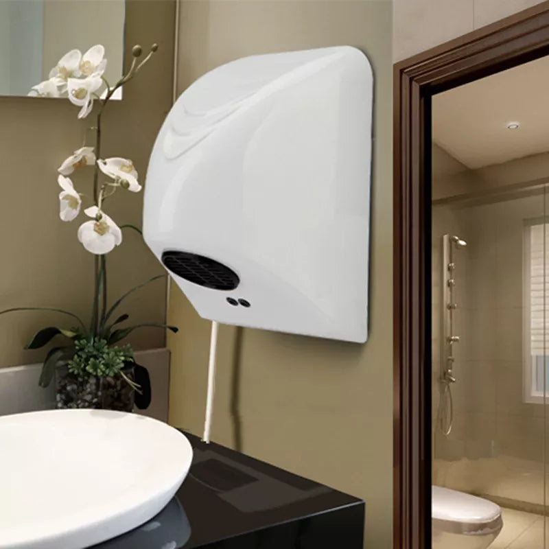 Mini Automatic Hand Dryer Wall-mounted Electric Induction Commercial Bathroom Sensor hand dryer