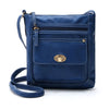 European New Style Women Messenger Bags Portable Button Ladies Crossbody Shoulder Bag Vintage PU Leather Womens Bags A582