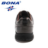 BONA New Arrival Popular Style Men Casual Shoes Lace Up Men Flats Microfiber Men Shoes Comfortable Light Soft Fast Free Shipping