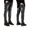 Men Skinny Jeans Men Runway Slim Racer Biker Jeans Strech Hiphop Jeans For Men Y2036