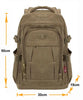 Man's Canvas Backpack Travel Schoolbag Male Backpack Men Large Capacity Rucksack Shoulder School Bag Mochila Escolar