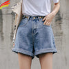 Streetwear High Waist Wide Leg Denim Shorts For Women 2022 New Jean Shorts Women Summer Korean Style Women Loose Short Shorts