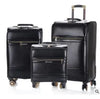 18 Inch 20 Inch Men Spinner suitcase Luggage 24 trolley Suitcase PU Travel Rolling baggage bag On Wheels Travel Wheeled Suitcase