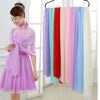 Cause Women Chiffon Wraps Shawl 200*45cm Wedding Dress Long Scarf Bridal Evening Party Bolero