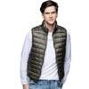 Spring Man Duck Down Vest Ultra Light Jackets Men Fashion Sleeveless Outerwear Coat Autumn Winter Coat 90% White Duck Down