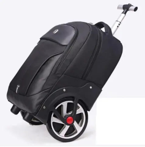 Men Travel trolley bag Rolling Luggage backpack bags on wheels wheeled backpack for Business Cabin carry on Travel trolley bag