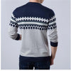 2023 New Autumn Fashion Brand Casual Sweater O-Neck Slim Fit Knitting Mens Striped Sweaters & Pullovers Men Pullover Men XXL