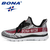 BONA 2020 New Arrival Mesh Running Shoes Men Jogging Walking Sports Shoes Man Athietic Breathale Sneakers Outdoor Trainer Shoes