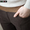 Winter warm women stretch high elastic waist casual cotton pants clothe S-4XL thick fleece ladies patchwork pencil pants