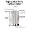 Best Spinner Luggage Suitcase PC Trolley Case Travel Bag Rolling Wheel Carry-On Boarding Men Women Luggage Trip Journey H80002