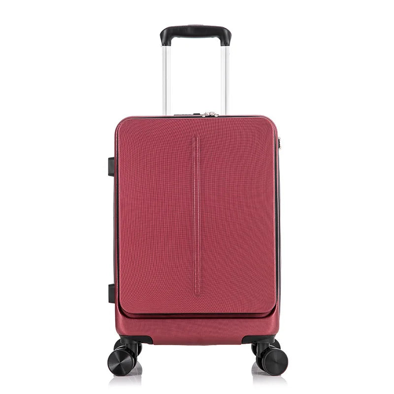 2023 New travel Rolling luggage laptop bag trolley suitcase on wheels box Women upscale business luggage case fashion 20''cabin