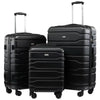 New 3PCS set 20''24/28 inch Rolling luggage set travel suitcase on wheels 20inch carry ons cabin trolley luggage bag ABS+PC case