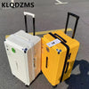 KLQDZMS 22"24"26"28"30"32"34" Luggage New PC Rolling Trolley Case Women Large Capacity Fashion Password Package Men's Suitcase