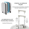 Mixi Patent Design Aluminum Frame Suitcase Carry On Rolling Luggage Beautiful Boarding Cabin 18 20 24 Inch M9260