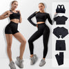 2/5PC Women&#39;s tracksuit Seamless Yoga Set Women Sportswear  Suit For fitness Workout Clothes Sports Outfit Gym Set Sports Suits