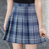 2022 Women&#39;s Skirt Shorts High Waist A-line Student Plaid Pleated Skirts for Women Clothes Dance Mini Girls Skirts Kawaii Faldas