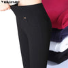 S-6XL winter warm 2023 high Elastic Waist Casual stretch Skinny Pencil Pants Women trousers clothe Clothing Female Leggings