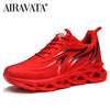 Men's Flame Printed Sneakers Sports Shoes Comfortable Running Shoes Outdoor Men Athletic Shoes Trainers