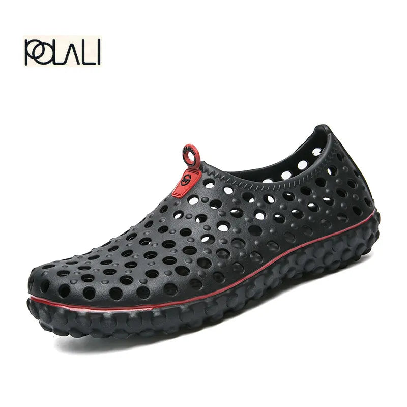 2023 Summer Beach Sandals Men Casual Shoes Brethable Flats Male Graden Clogs Slippers Slip On Fashion Loafers Light Big Size 45