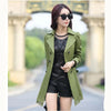 Spring/autumn Coat Women Long Sleeve Trench Coat Lace Long  Trench Coat For Women Plus Size Trench Coat Feminino Women Trench