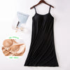 Fdfklak Modal Nightdress Chest Pad Suspenders Lingeries Summer Women's Short Dress Sexy Nightwear Female Comfortable Nightgowns