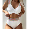 Sexy White Bikinis 2023 Women's Swimwear Push Up Female Swimsuit Swimming Bathing Suits Brazilian Bikini Set Beachwear Bather