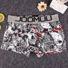 Women&#39;s Cotton Print Cartoon Boxer Briefs Boyshort Ladies Breathable Comfortable Elastic Safety Panties Female Underwear Shorts